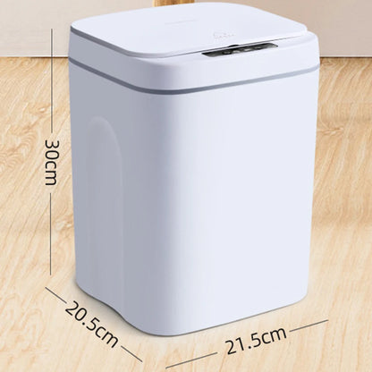 14L Intelligent Trash Can Automatic Smart Sensor Garbage Dustbin Home Electric Rubbish Waste Bin for Office Kitchen Bathroom