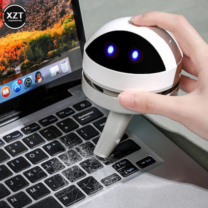 Mini Desktop Vacuum Cleaner Handheld Wireless Cleaner Portable Desktop Sweeper Office Home Cleaning Tools Pencil Eraser Crumbs