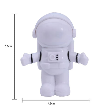 Portable USB Powered Night Light Astronaut Shape Reading Desk Lamp DC 5V LED Light for Computer Laptop PC Lighting Space Lovers