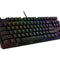 87-Key Mechanical Keyboard, RGB LED, Outemu Blue Switch, Green Axis Keyboard, Gaming Keyboard